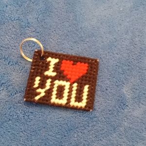 "I love you" keychain